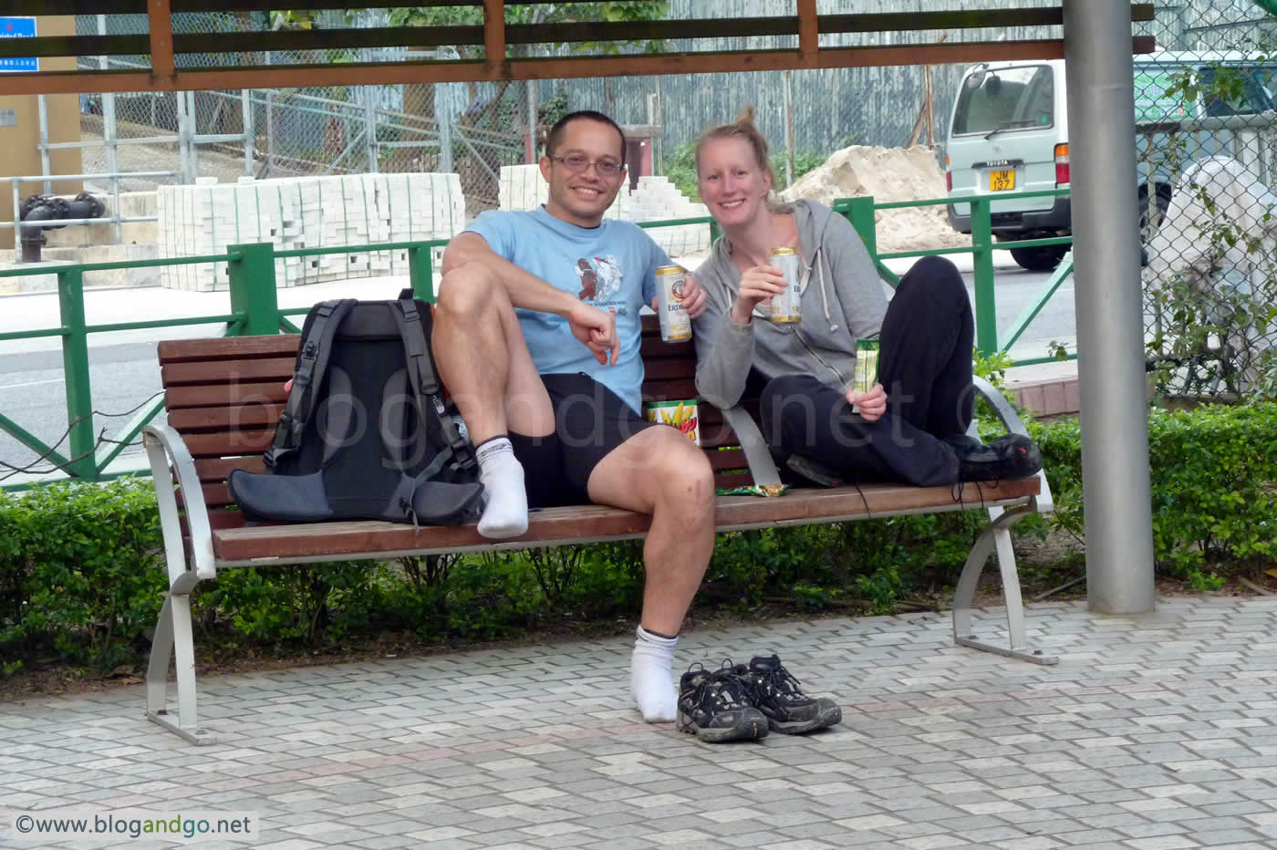 Shatin Pass Estate - Beer and Corn Chips